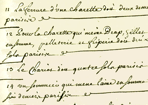 Manuscrit de Madeleine de Savoie.